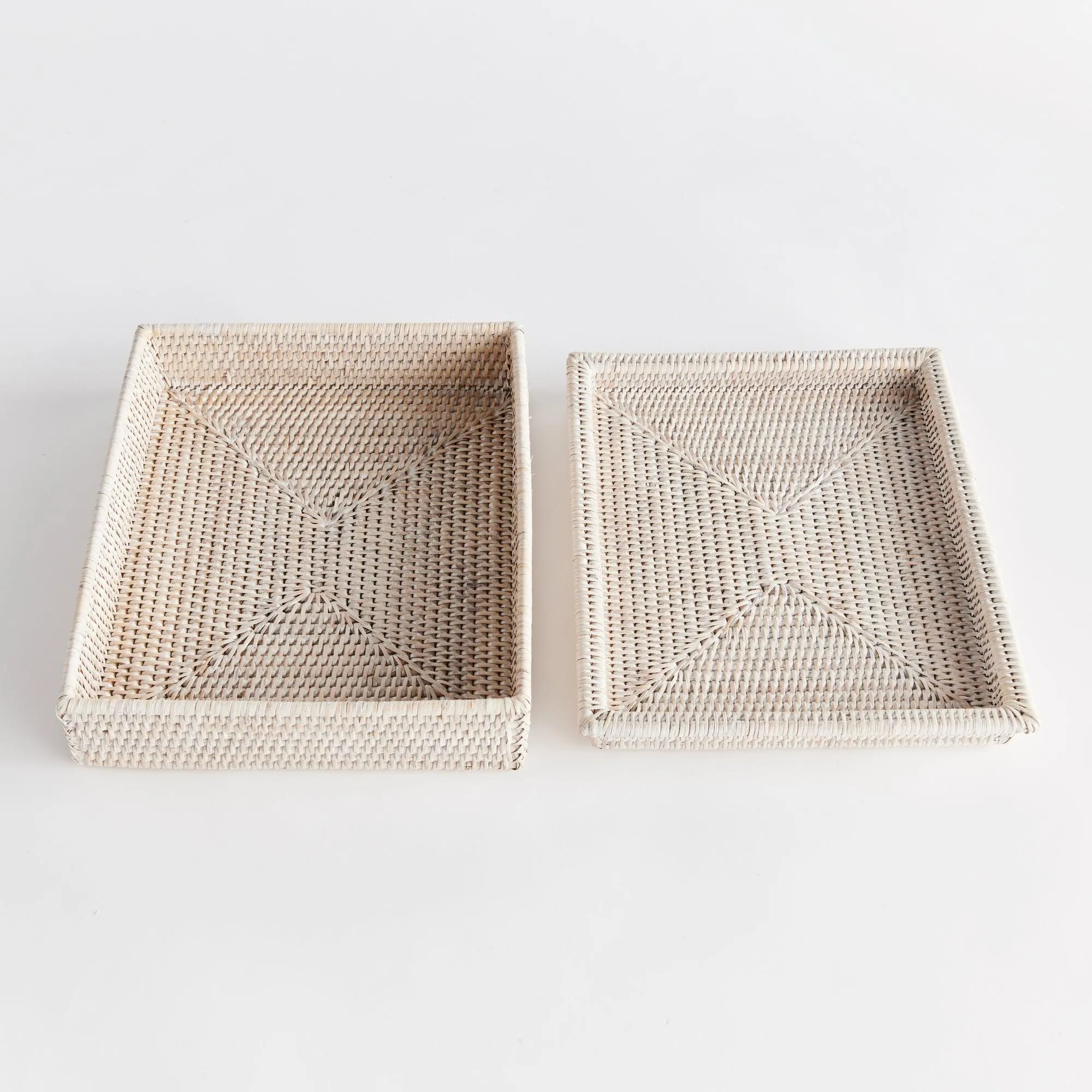 Burma Rattan Lidded Letter Box