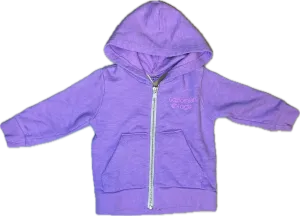 Californian Vintage- BABY City Of Angels Zip Up Hoodie (Lilac)