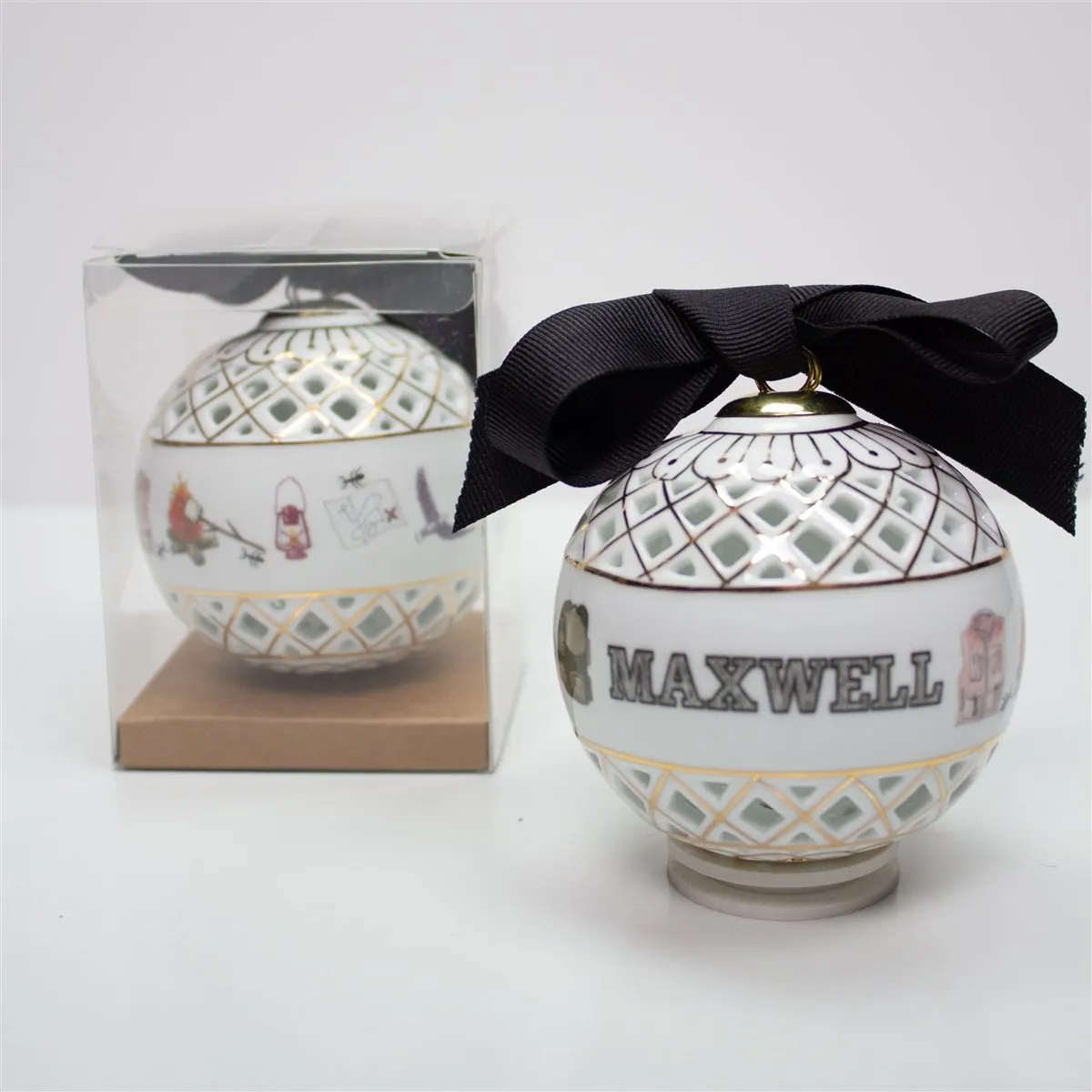 Camping Custom Ornament