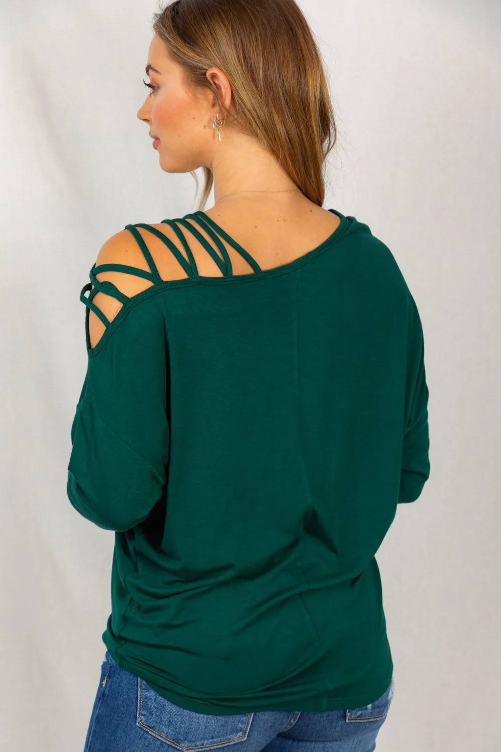 Can't Stop The Feeling Long Sleeve Top-2 Colors Available