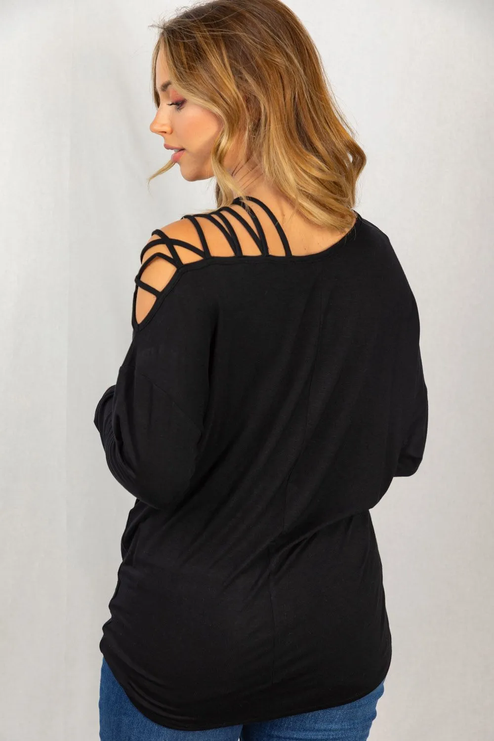 Can't Stop The Feeling Long Sleeve Top-2 Colors Available