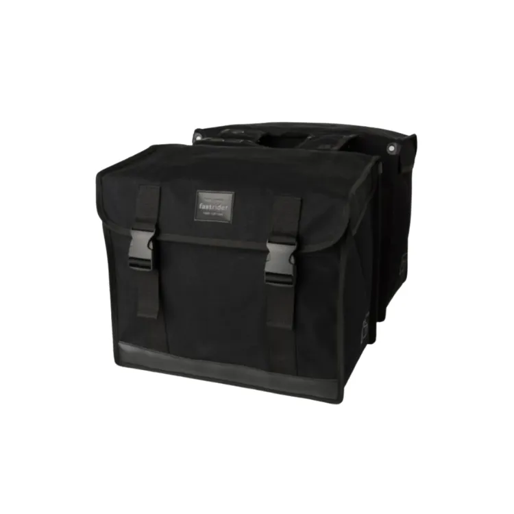 CANVAS 56L DOUBLE BIKE BAG BASICS BLACK (94)