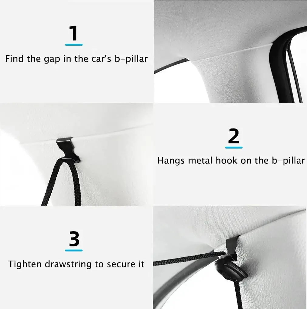 Car Divider Curtain Sun Shade, Custom Fit For Your Cars, Removable Car Front Rear Seat Privacy Divider Curtains
