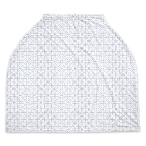 Car Seat Cover - D&D Lattice Blue