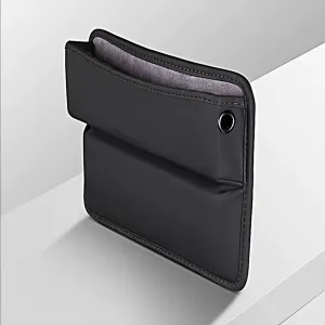 Car Seat Gap Filler Organizer, Custom-Fit For Car, Multifunctional PU Leather Console Side Pocket Organizer for Cellphones, Cards, Wallets, Keys WAAC226