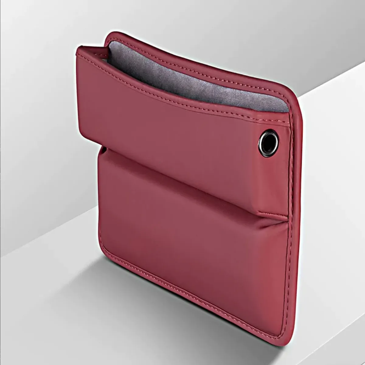 Car Seat Gap Filler Organizer, Custom-Fit For Car, Multifunctional PU Leather Console Side Pocket Organizer for Cellphones, Cards, Wallets, Keys WAAC226