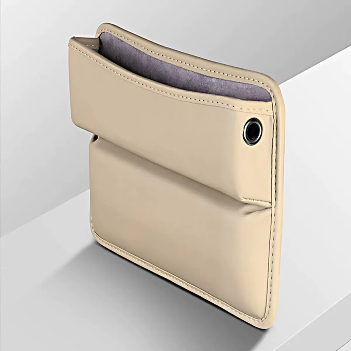 Car Seat Gap Filler Organizer, Custom-Fit For Car, Multifunctional PU Leather Console Side Pocket Organizer for Cellphones, Cards, Wallets, Keys WALR226