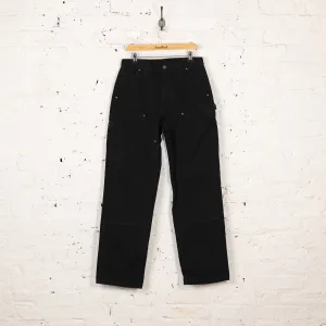Carhartt Double Knee Dungaree Fit Work Pants - Black - M