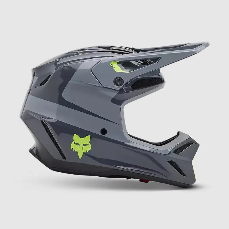 Casco Moto V3 Divider Gris Fox
