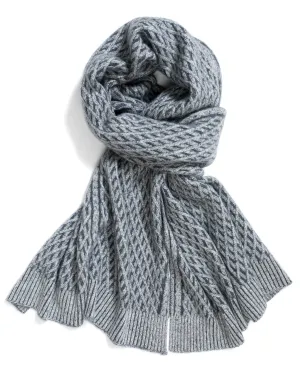 Cashmere Lattice Shawl/ Scarf