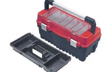 CASSETTA DEGLI ATTREZZI SOLIDA ED ERGONOMICA MANIGLIA ALLUMINIO BEAST