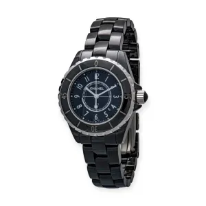 Chanel Black J12 Phantom Watch