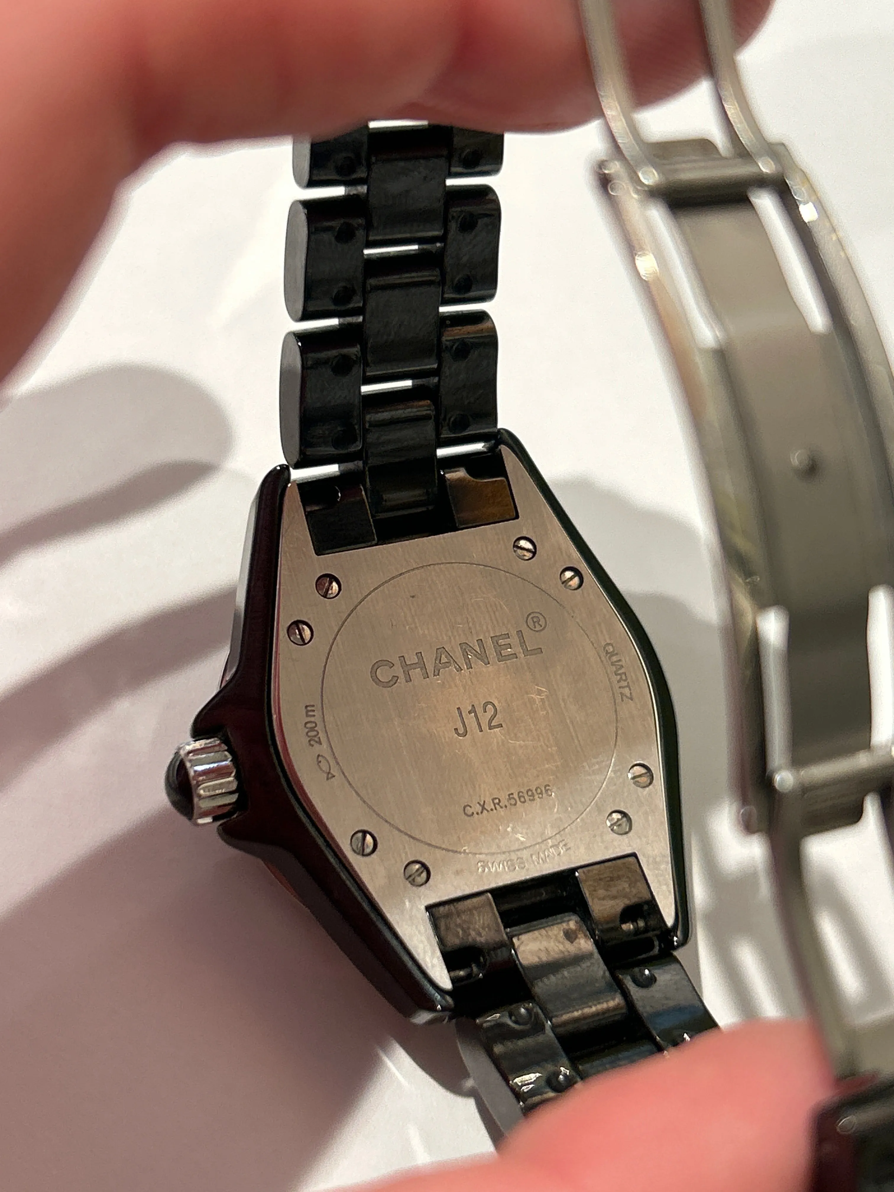 Chanel Black J12 Phantom Watch
