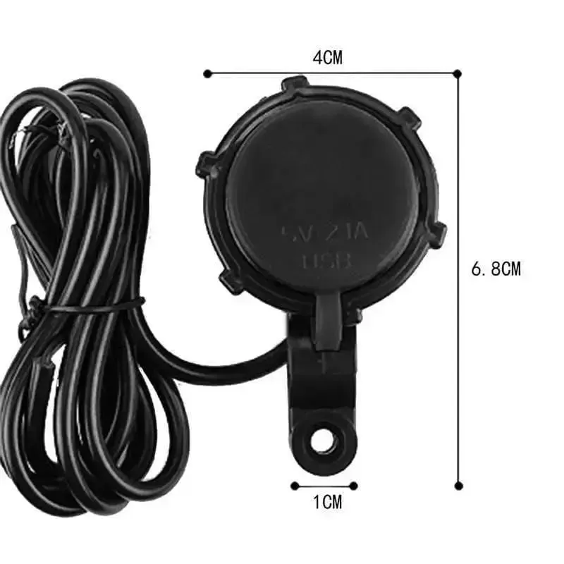 CHARGEUR USB ÉTANCHE 12V-24V