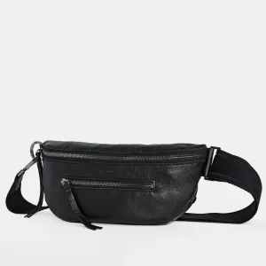 Charles Crossbody Med Black/Gunmetal