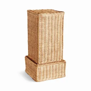 Charleston Rattan Pedestal Short