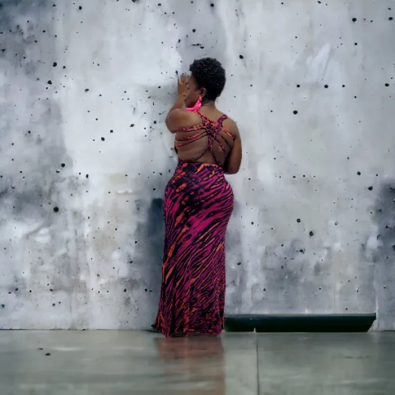 Check My Back Dress