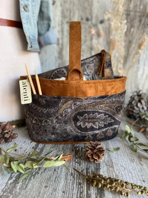Chester Caddy, Knitting and Crochet Project Bag