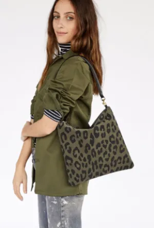 Clare V Foldover Clutch w/Tabs Army