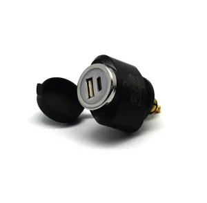 Cliff Top DIN to USB/USB Type-C (Mini) Adapter 36W