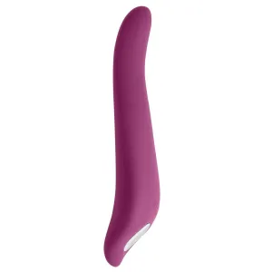 Cloud 9 Novelties Swirl Touch Dual Function Swirling and Vibrating Stimulator - Plum
