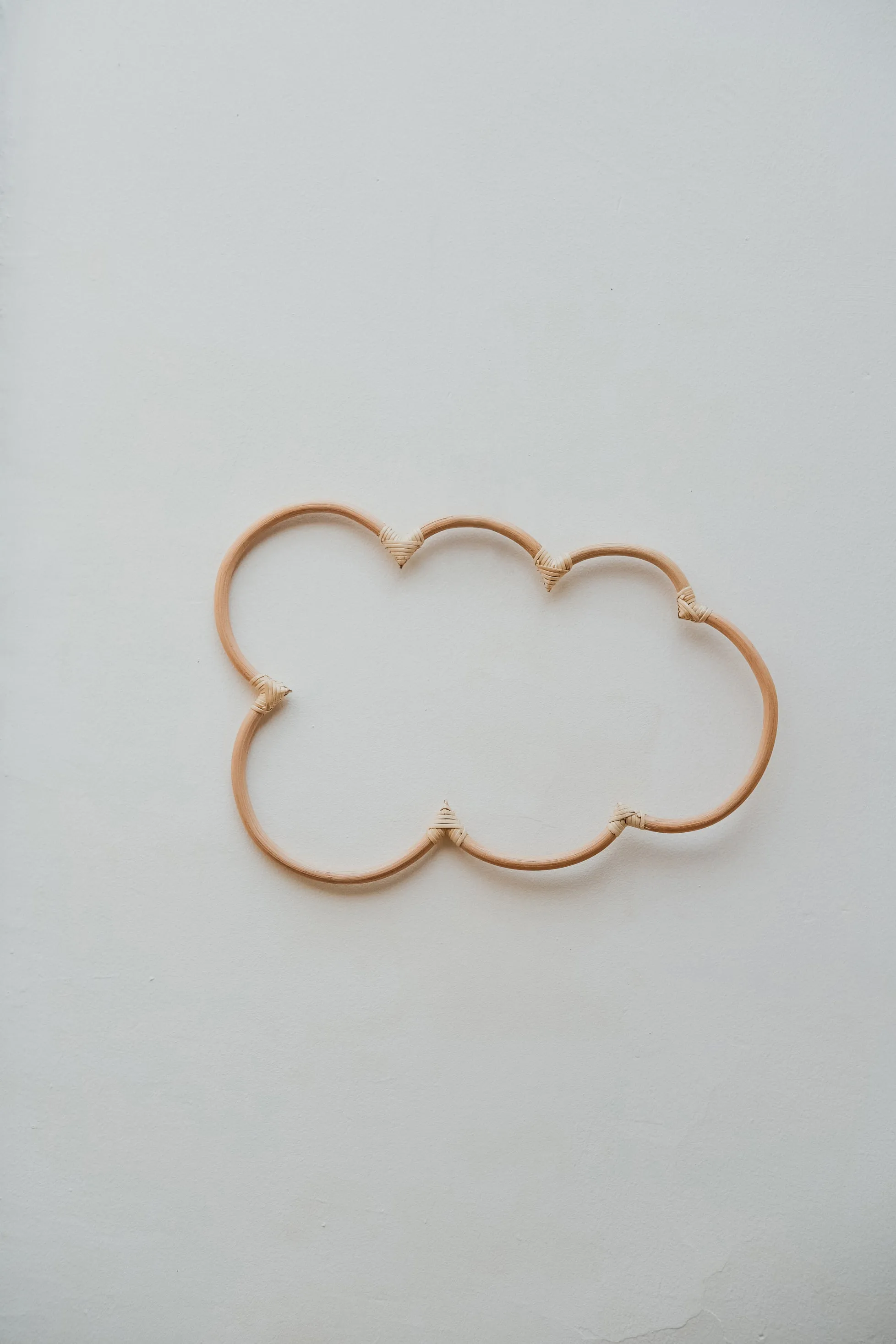 Cloud Rattan Wall Hanging Decor
