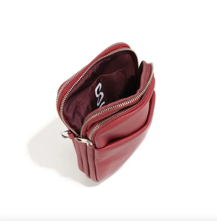 Colab- The Park Lane Crossbody #6811 | Pomegranate