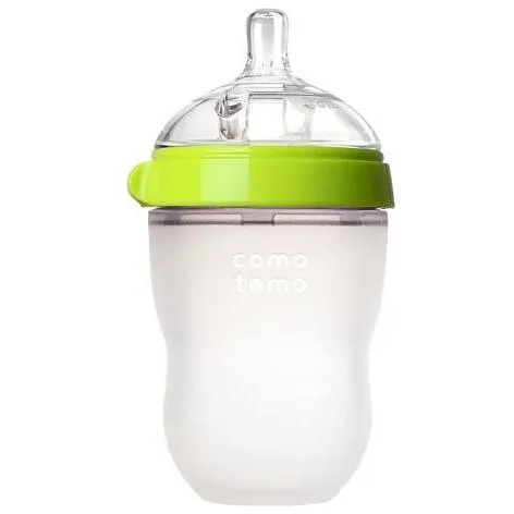 Comotomo™ 8oz Baby Bottle Green