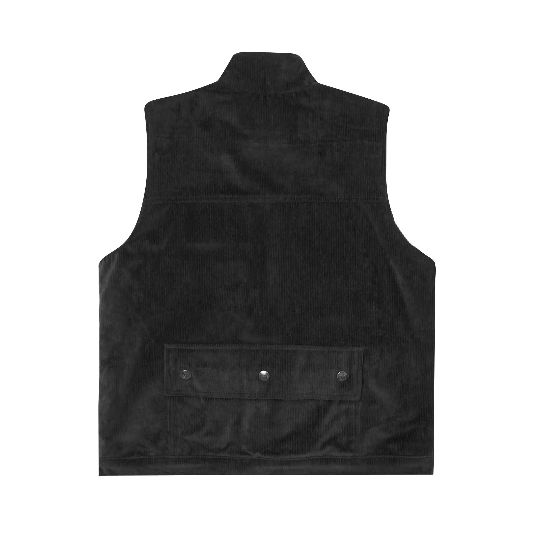 CORDUROY SHINOBI VEST IN MIDNIGHT