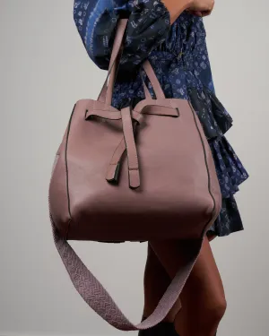 cowdray convertible tote - mauve