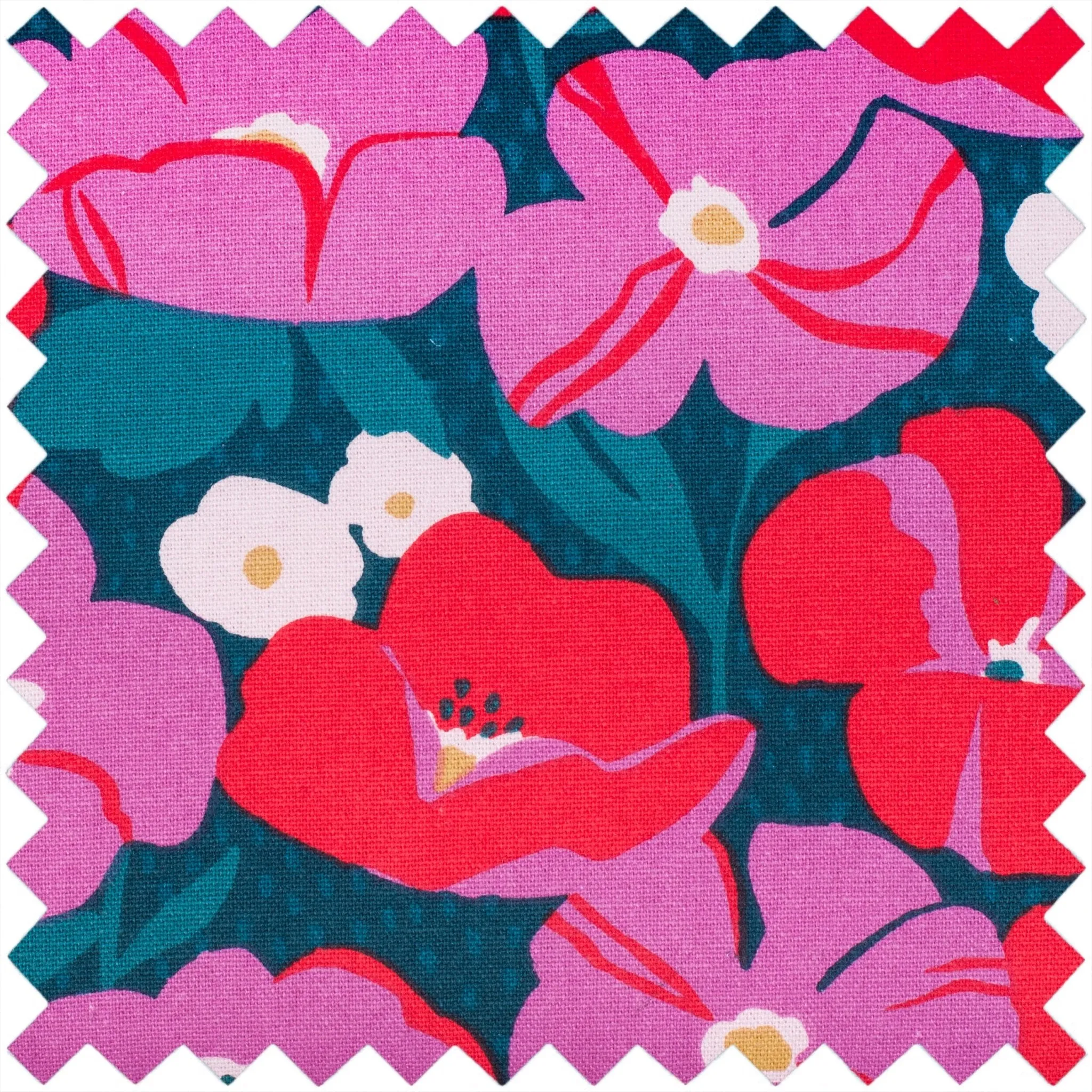 Craft Bag | Hobby Gift | Matt PVC Modern Floral