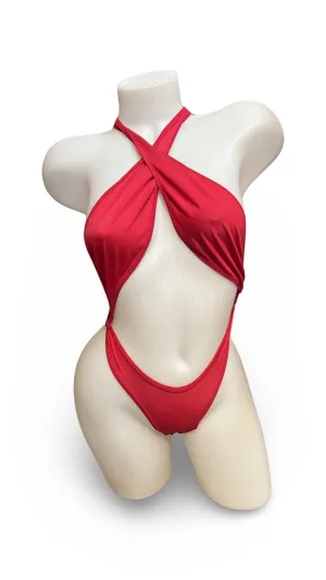 Criss Cross Sling Shot - Red