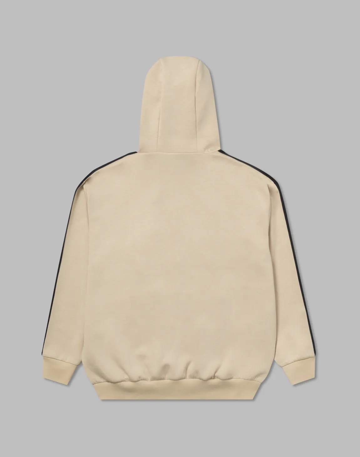 CRONOS DOUBLE STRIPES ZIP HOODIE【CREAM】