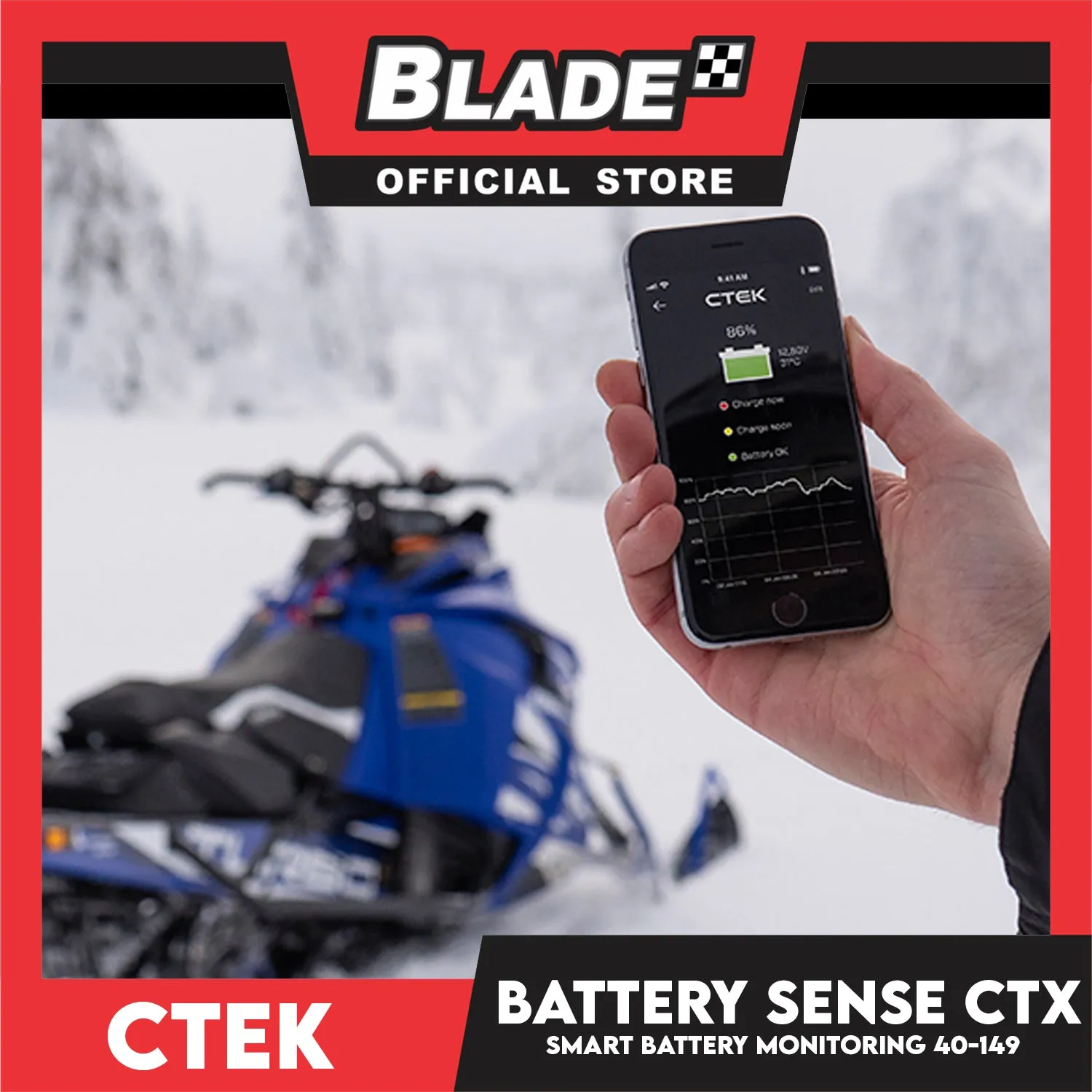 Ctek Battery Sense 40-149 (Black)