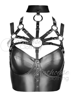 Cup E-G Goddess longline bra top