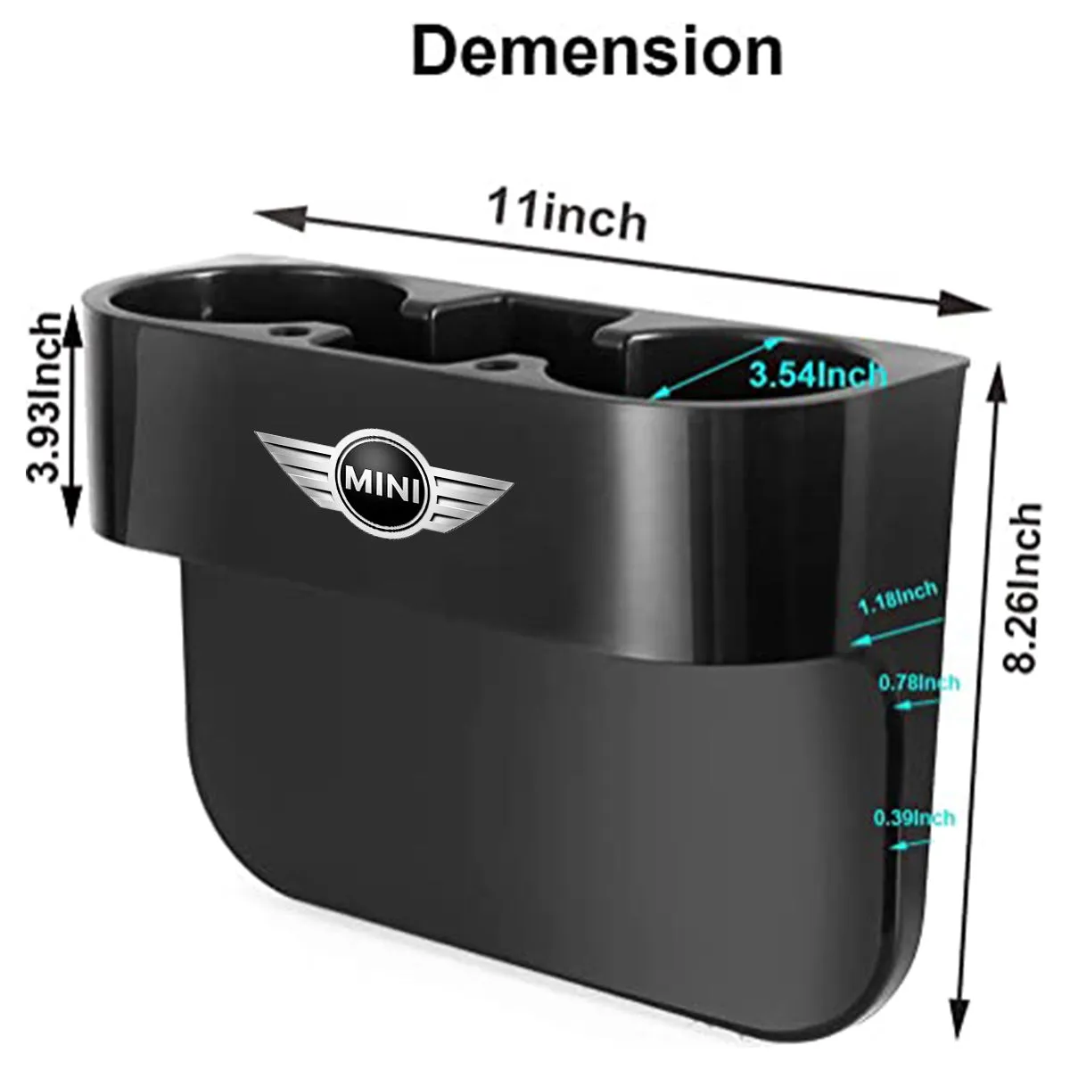 Cup Holder Portable Multifunction Vehicle Seat Cup Cell Phone Drinks Holder Box Car Interior Organizer, Custom Logo For Your Cars, Car Accessories MC11995