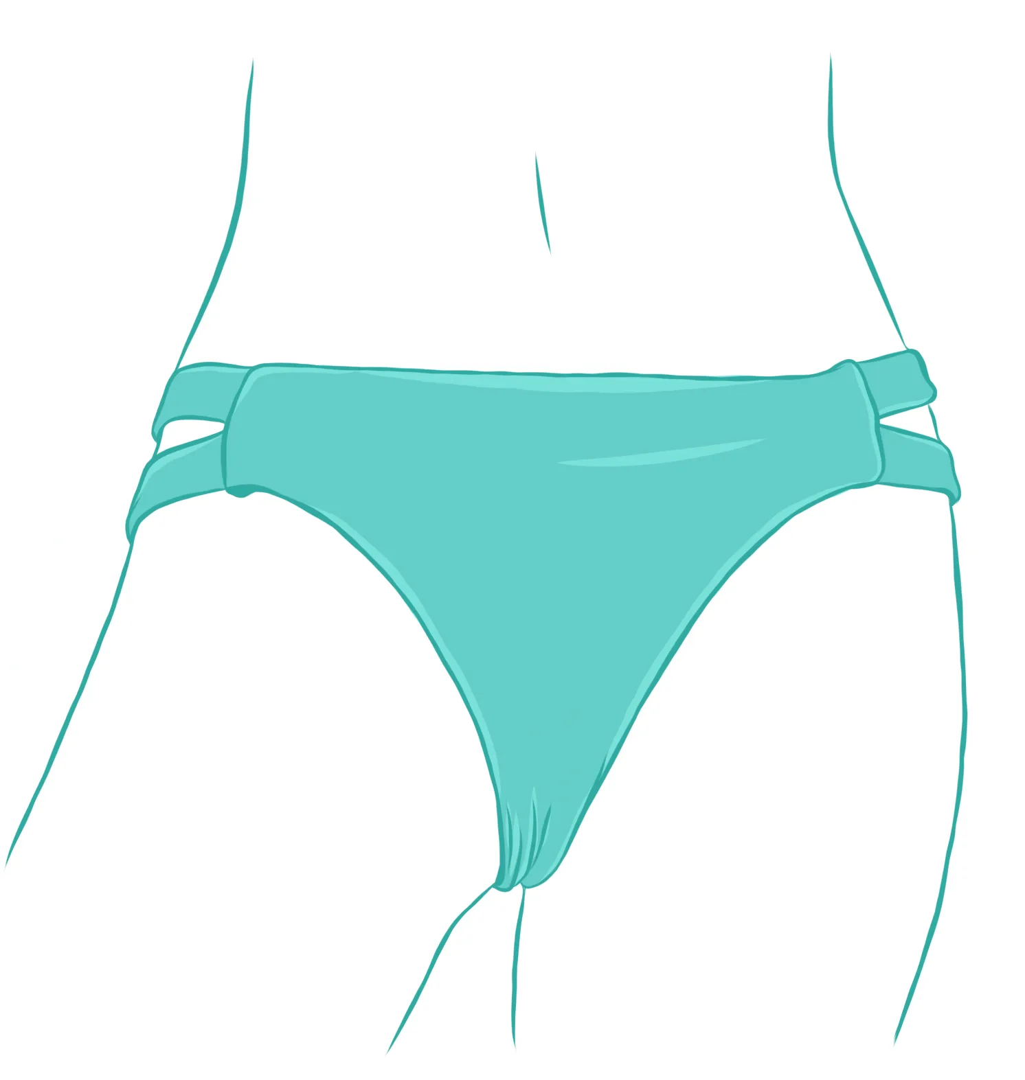 Custom Camille Bikini Bottom