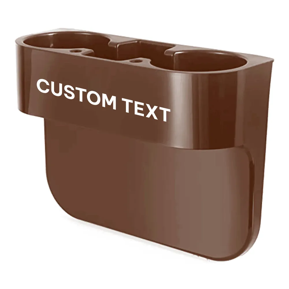 Custom Text Cup Holder Portable Multifunction, Fit with Dodge, Cup Holder Expander for Car, Vehicle Seat Cup Cell Phone Drinks Holder Box Car Interior Organizer