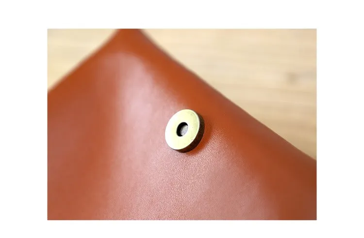 Cute Black LEATHER Square Side Bag Handmade WOMEN Phone Crossbody BAG Purse FOR WOMEN