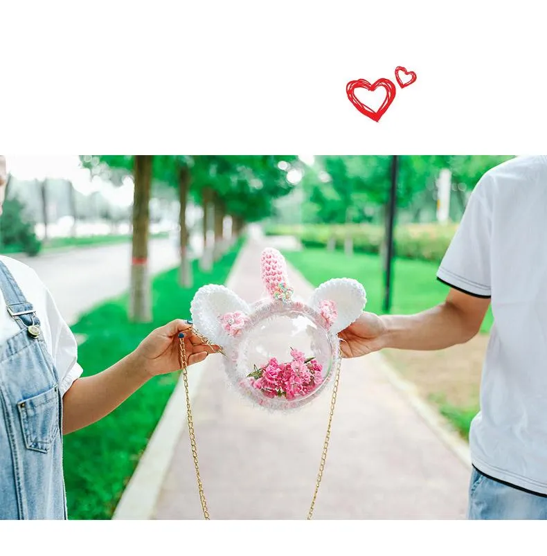 Cute Unicorn Crochet Crossbody Purse Unicorn Crochet Shoulder Bags for Girl Unicorn Crochet Crossbody Purses