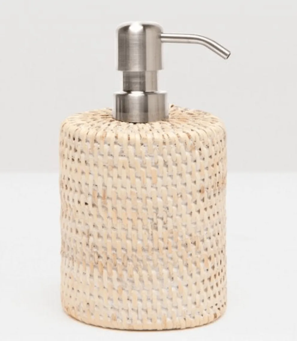 Dalton Bath Collection - Whitewash Rattan