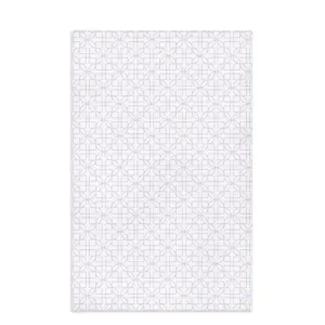 D&D Lattice Dish Towel - Lilac