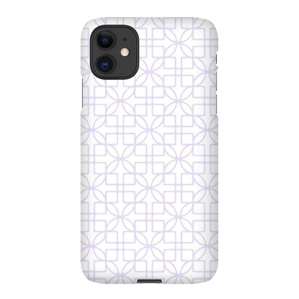 D&D Lattice - Lilac Phone Case