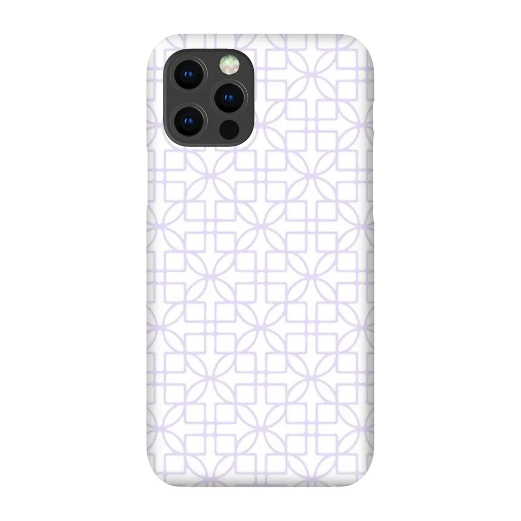 D&D Lattice - Lilac Phone Case