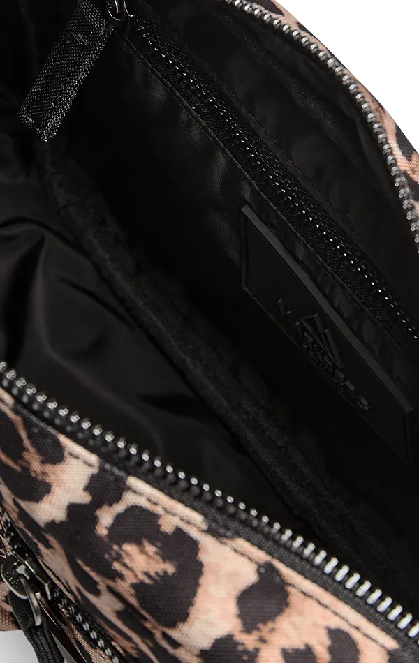 DarlaMBG Leopard Crossbody Bag, Monochrome