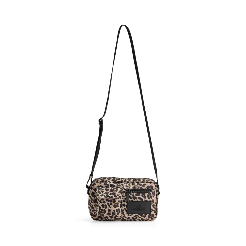 DarlaMBG Leopard Crossbody Bag, Monochrome