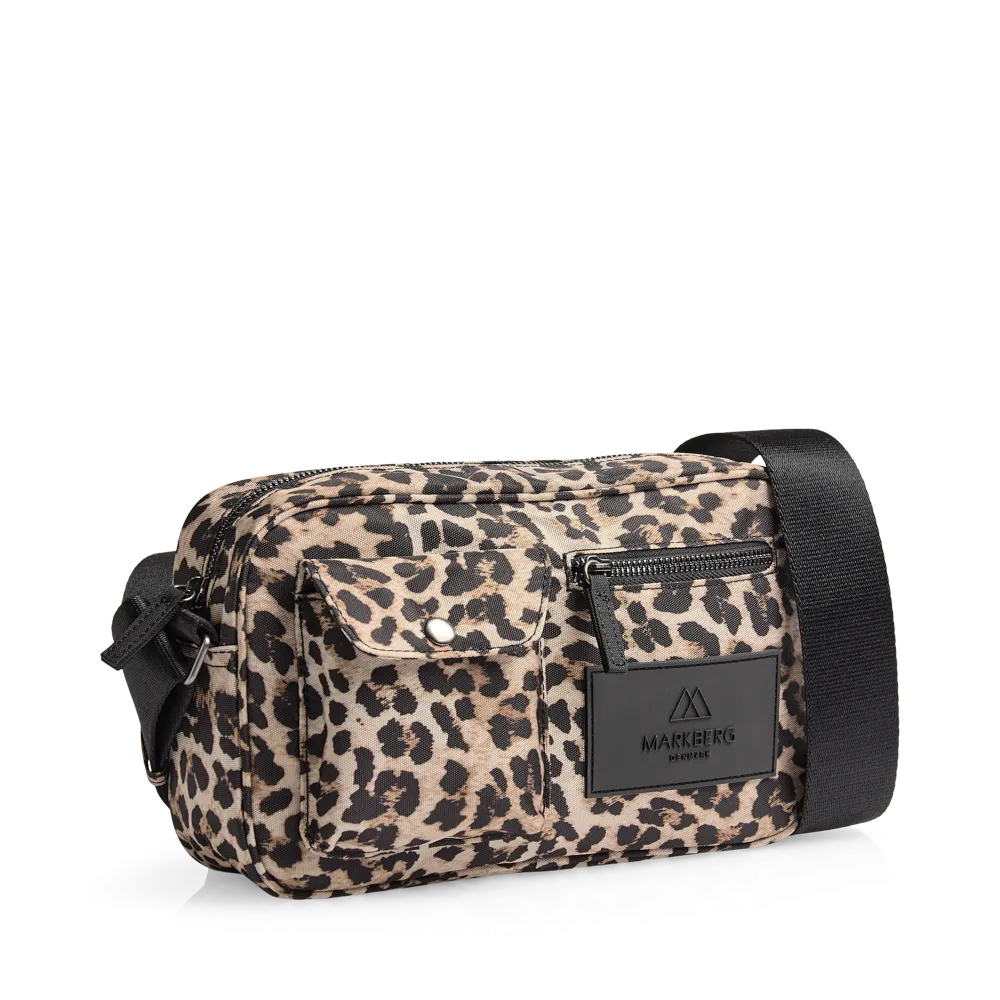 DarlaMBG Leopard Crossbody Bag, Monochrome