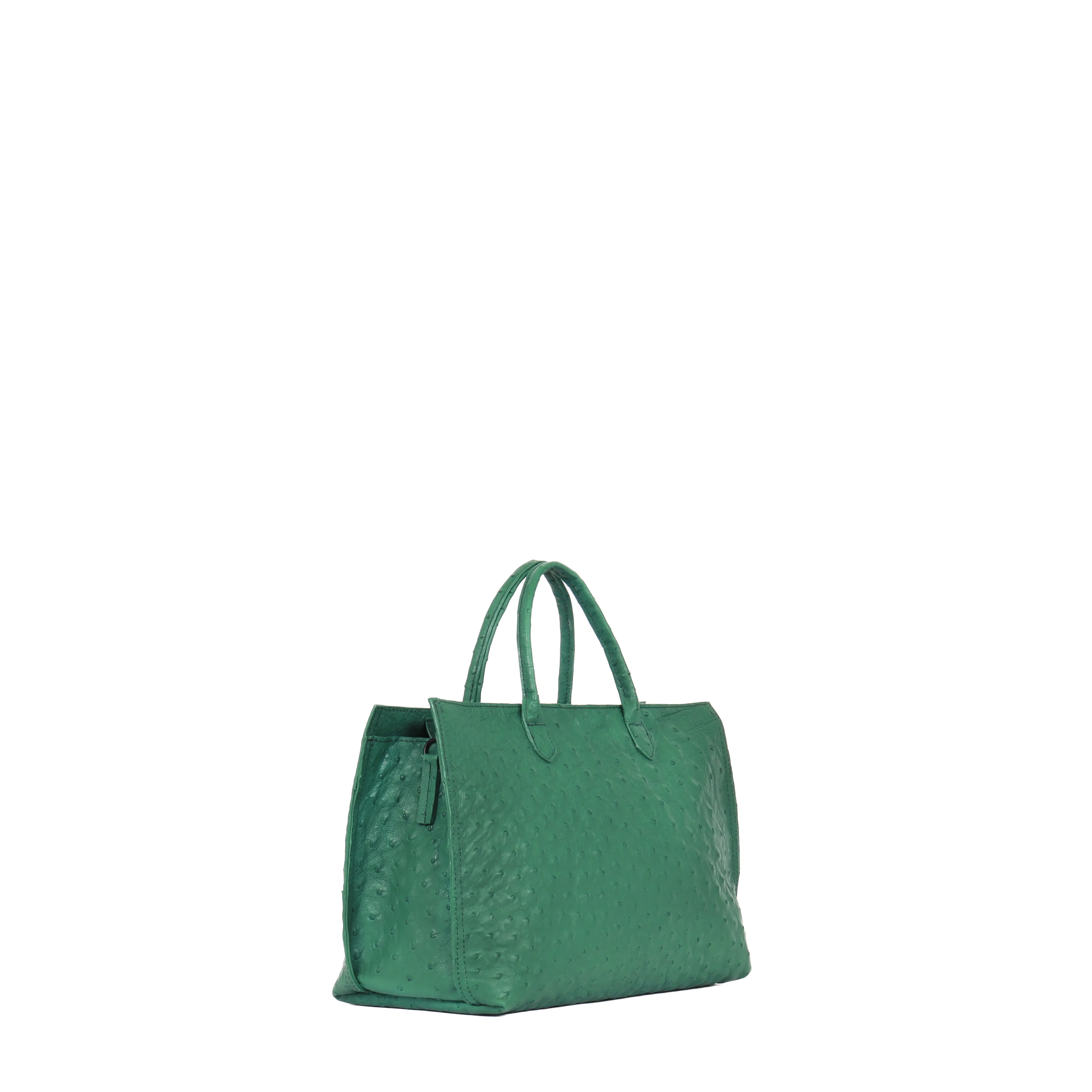 DAY BAG GRASS GENUINE OSTRICH