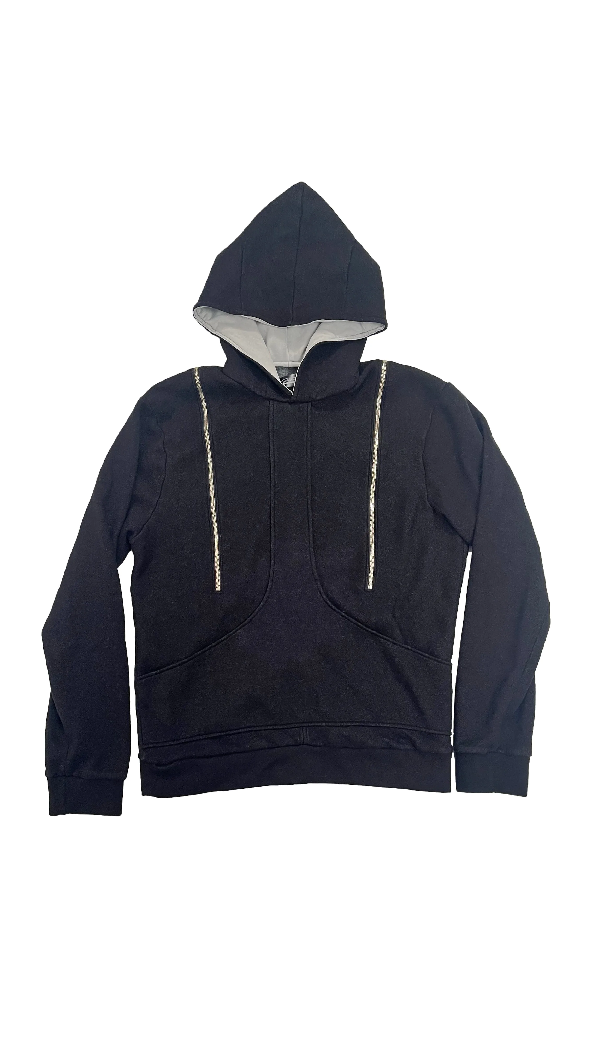 DIVIDER HOODIE - BLACK