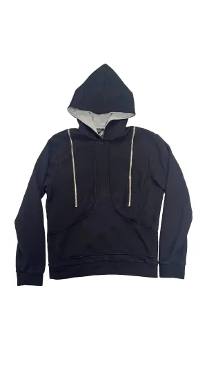 DIVIDER HOODIE - BLACK